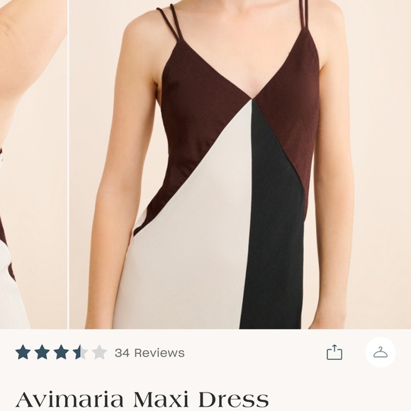 Colorblock Maxi Dress - Picture 2 of 2